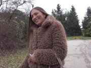 GERMAN SCOUT - Anal Casting Sex for Freckled Big Butt and Boobs Maid Cora Love 3/16