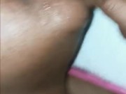 FREAKY SMOOCHIES AND LICKS THE ANAL WAY CLOSE UP BEFORE SHE EATS GORILLA DICK UP!!!!!!! 2/16