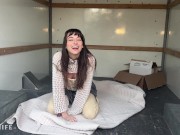 Fucking a slutty client in my moving truck while on the job - Lana Smalls 4/16