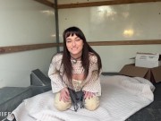 Fucking a slutty client in my moving truck while on the job - Lana Smalls 5/16