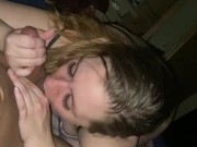 Sloppy mouth on his bbc for fun