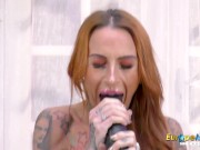 EUROPEMATURE Stretched cunt and silicone breasts in view 3/16