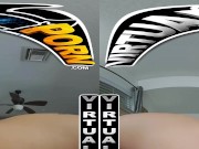 VIRTUAL PORN - Johnny Love Sticks His Fingers Right In Naughty Babe Roxie Sinner's Wet Pussy 4/16