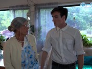 Hot Horny Grandma Public Sex, Busty Granny Squirts After Intense Orgasm From Helpful Creeper 13/16