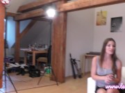 Lingerie Try on Haul turns into Party Under their skirts they have lace panties and silk underwear lingerie but there is more 4/16