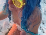 im FREEZING🥶 drench me n ur HoT steamy piss squirt pee all over my face while i smoke ( WEED ) 420 14/16