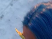 im FREEZING🥶 drench me n ur HoT steamy piss squirt pee all over my face while i smoke ( WEED ) 420 16/16