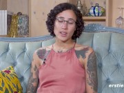 Ersties - Sexy Brunette Gets Off While Using a Toy 11/16