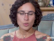 Ersties - Sexy Brunette Gets Off While Using a Toy 12/16