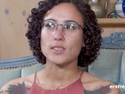 Ersties - Sexy Brunette Gets Off While Using a Toy 9/16