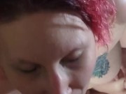 Sexy milf loves sucking my hard  white cock 13/16