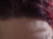 Sexy milf loves sucking my hard  white cock