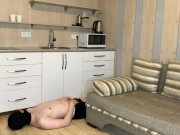 FULL VIDEO!!!  Trampling in boots and fetish of dirty boots. 1/16