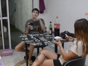 Mi mejor amiga PIERDE una APUESTA / Ft. Albx09 2/16