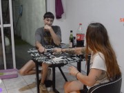 Mi mejor amiga PIERDE una APUESTA / Ft. Albx09 4/16