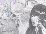 Sucks a stranger's dick and gets cum on her nylon tights 14/16