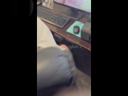 【逆ナンフェラ抜き】ネカフェでオナニーしてたら、痴女に逆ナンされてそのまま即尺フェラ抜き♡最後は声我慢しながら大量中出しSEX 1/16