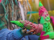 UNBOXING - John Thomas Toys - I unpack my new XL dildos fantasy toys dragon dildos big sex toys 10/16