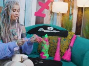 UNBOXING - John Thomas Toys - I unpack my new XL dildos fantasy toys dragon dildos big sex toys 14/16