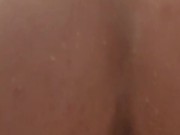 Up close just me and my dildo in the shower 3/16