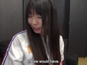 Today we are introduced not only to a really cute and pale Japanese woman with long black hair and an aversion to shaving 1/16