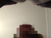 She licks my ass and then sucks my cock deep, rimming and blowjob 13/16