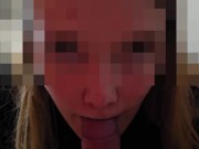 She licks my ass and then sucks my cock deep, rimming and blowjob 5/16