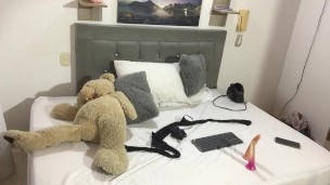 Hot friend dances naked in my room