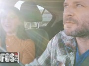 MOFOS - Kaitlyn Katsaros Wants Her Friend To Pick Her Up But She Ends Up In Scott Nails' Pants 3/16