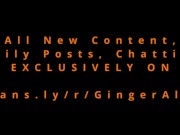 Ginger Ale 2023-2024 Compilation #2: Curvy Pale Big Natural Tits Redhead MILF PAWG 16/16