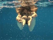 Perfect tight pornstar Nata Ocean getting naked 8/16