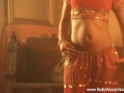 Sensual Belly Dance From Erotic Brunette Lady Lover 2/16