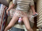 碎花裙娇弱男娘大战高速炮机三百回合！被榨到连续数十次高潮！浪叫连连！酥麻晕厥！爽到极致冲刺达到长时间射精！ 2/16