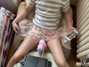 碎花裙娇弱男娘大战高速炮机三百回合！被榨到连续数十次高潮！浪叫连连！酥麻晕厥！爽到极致冲刺达到长时间射精！ 5/16