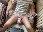 碎花裙娇弱男娘大战高速炮机三百回合！被榨到连续数十次高潮！浪叫连连！酥麻晕厥！爽到极致冲刺达到长时间射精！ 7/16