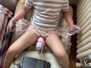 碎花裙娇弱男娘大战高速炮机三百回合！被榨到连续数十次高潮！浪叫连连！酥麻晕厥！爽到极致冲刺达到长时间射精！ 8/16