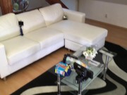 Mini skirt Short skirts lover hot sluts have a party at home to show what is under their skirts and they are braless 1/16