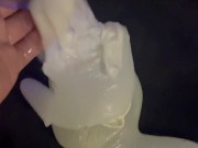 БЫСТРО КОНЧИЛ, трахая ГОРЯЧУЮ пизду💦 Сперма вытекает из члена - Screenshot 15 of 16 - Cum Inside