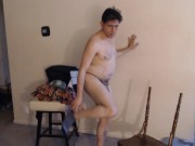 Stripteaser XXX Pornstar Mike Let's His Guard Down! 8/16