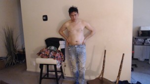 Stripteaser XXX Pornstar Mike Let's His Guard Down!