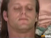 Sexy babe gets her hairy pussy eaten and drilled by a guy with big dick on the bed 8/16