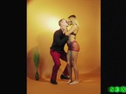 S3XUS Sexy Asian spinner Mina Luxx gets stretched out by a big dick 1/16