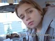 DEBT4k. At Christmas debtor has to satisfy collector's sexual needs 10/16