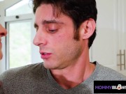 Blonde Lindsey Lakes Sucks Her Stepson's Cock 1/16