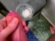 Cumming an Ounce Into a Whiskey Glass 9/16