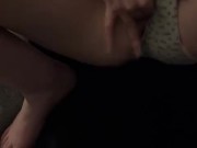 Fingering my tight pink pussy homemade 13/16