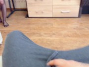 Friend's cock is much sweeter. Cheating with my boyfriend's friend 2/16