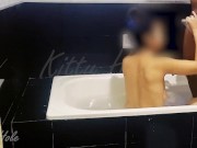 Watched My Sister's Friend In The Bathroom Giving A Blowjob And A Handjob 14/16