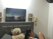 girl with toys fucks her pussy alone. 5/16