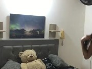 girl with toys fucks her pussy alone. 6/16